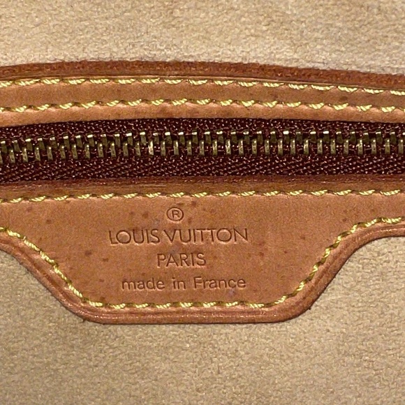 Louis Vuitton LV Monogram Looping GM Vachetta Leather Shoulder Tote Bag Purse - Picture 14 of 17